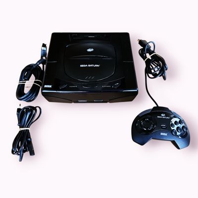 SEGA SATURN BASENHET BOXED 1ST EDITION