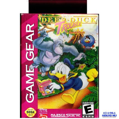 DEEP DUCK TROUBLE STARRING DONALD DUCK GAME GEAR