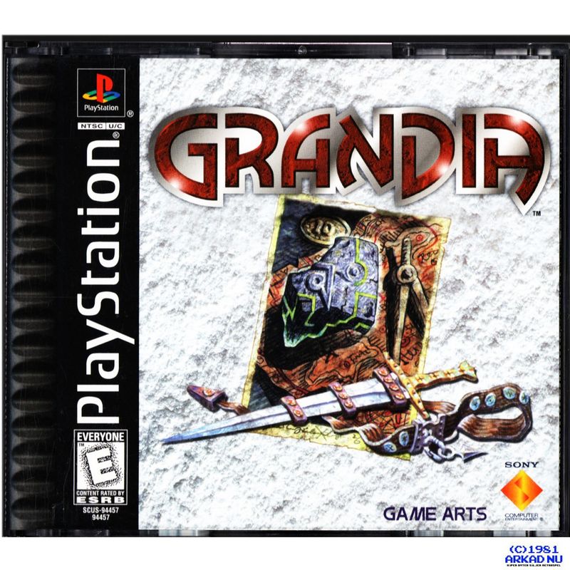 GRANDIA PS1 NTSC USA