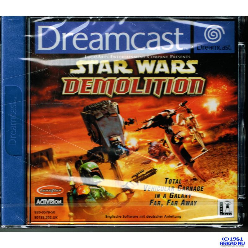 STAR WARS DEMOLITION DREAMCAST