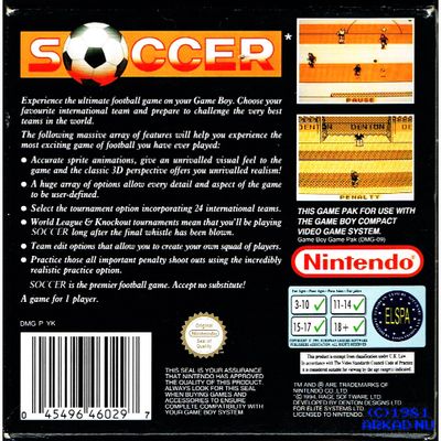 SOCCER GAMEBOY