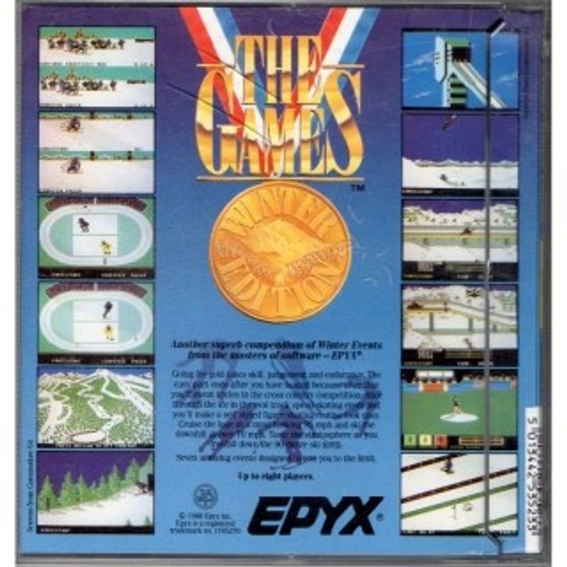 THE GAMES WINTER EDITION C64 DISK