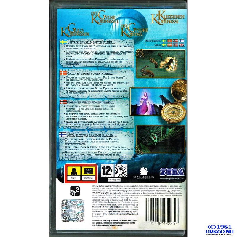 THE GOLDEN COMPASS PSP