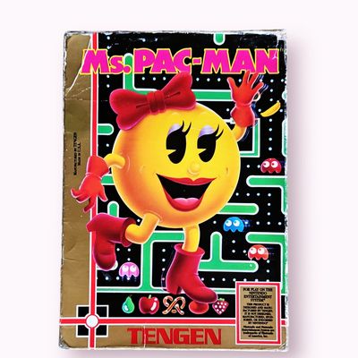 MS PAC-MAN NES TENGEN