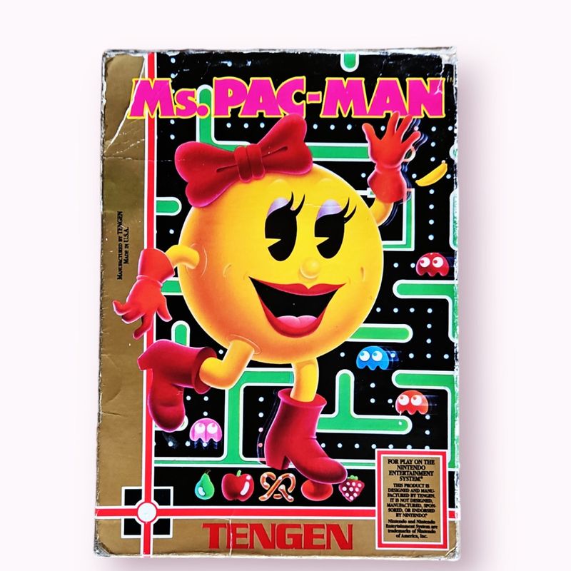 MS PAC-MAN NES TENGEN