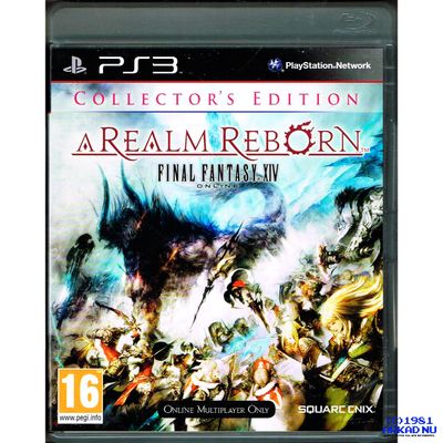 FINAL FANTASY XIV ONLINE A REALM REBORN COLLECTORS EDITION PS3