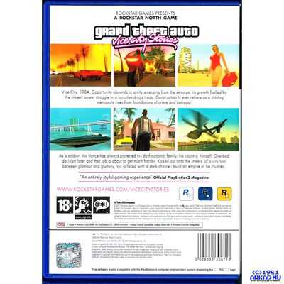 GRAND THEFT AUTO VICE CITY STORIES PS2