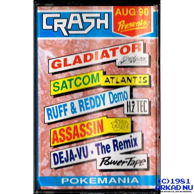 CRASH PRESENTS AUG 90 ZX SPECTRUM