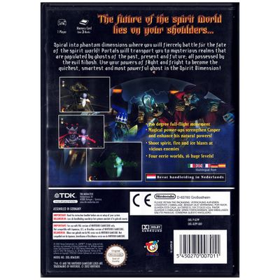 CASPER SPIRIT DIMENSIONS GAMECUBE