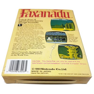 FAXANADU NES SCN