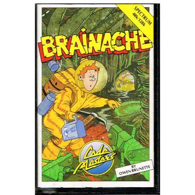 BRAINACHE ZX SPECTRUM KASSETT