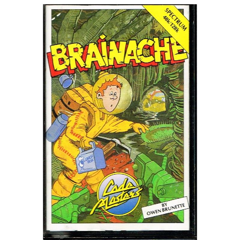 BRAINACHE ZX SPECTRUM KASSETT