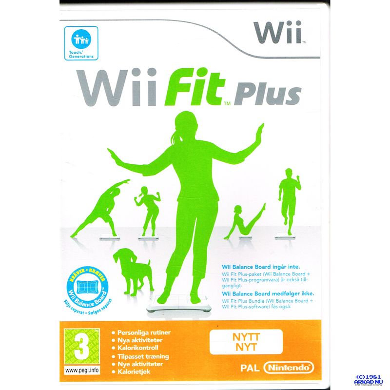 WII FIT PLUS WII