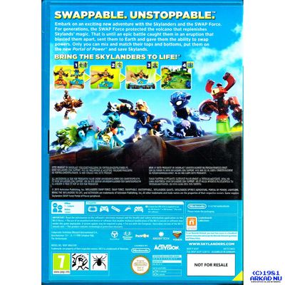 SKYLANDERS SWAP FORCE WII U