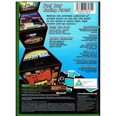 MIDWAY ARCADE TREASURES 3 XBOX