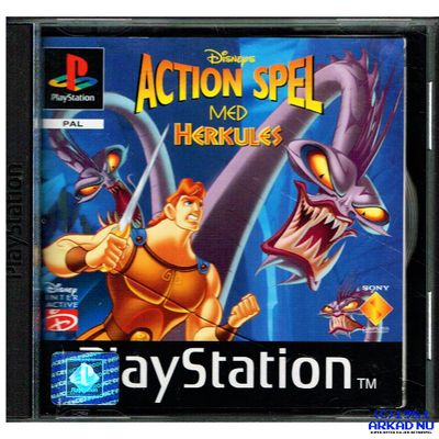 DISNEYS ACTION SPEL MED HERKULES PS1