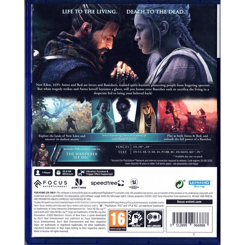 BANISHERS GHOST OF NEW EDEN PS5