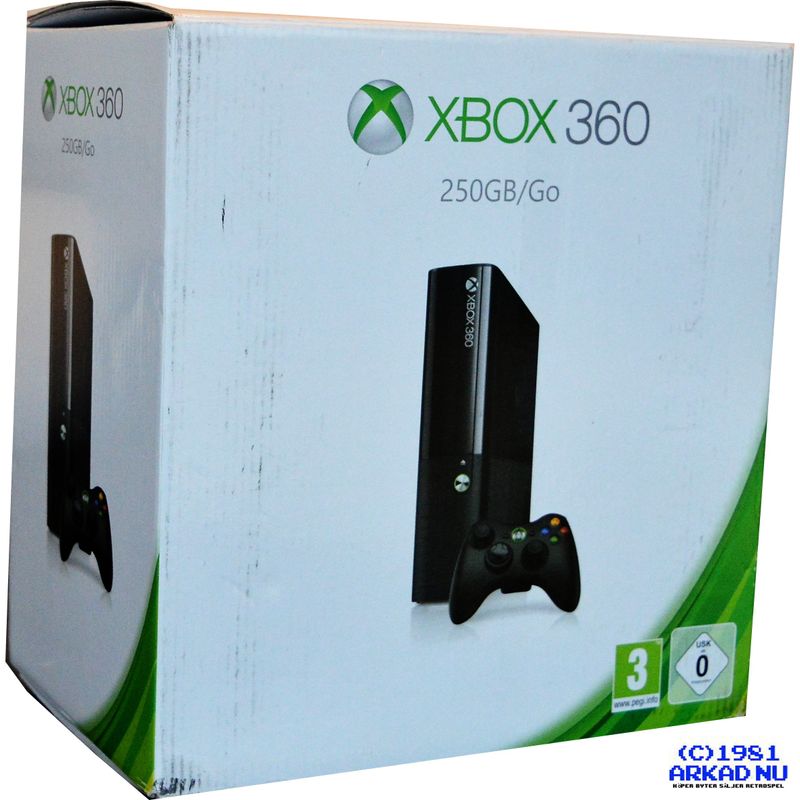 XBOX 360 E 250GB BOXAD