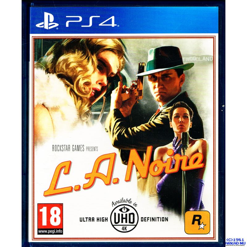 LA NOIRE PS4