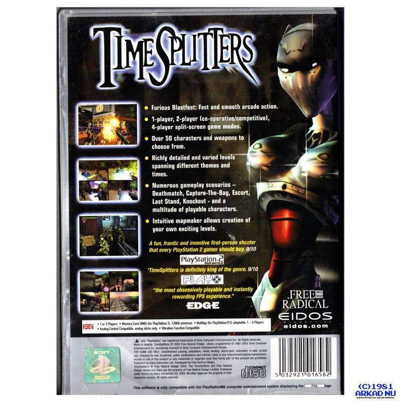 TIME SPLITTERS PS2