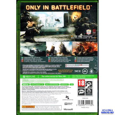 BATTLEFIELD 4 XBOX 360