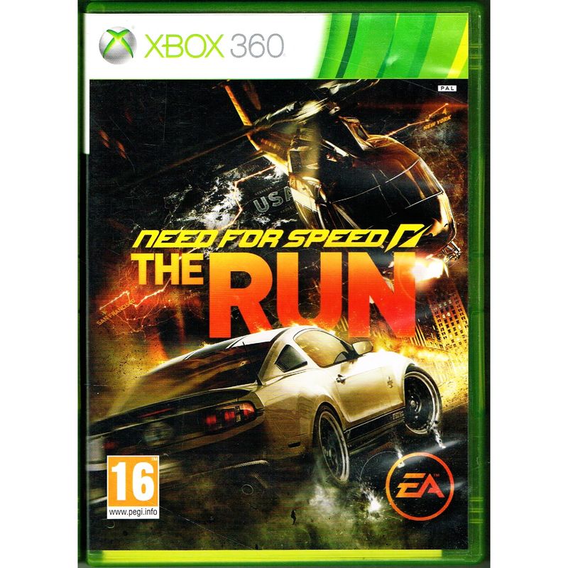 NEED FOR SPEED THE RUN XBOX 360