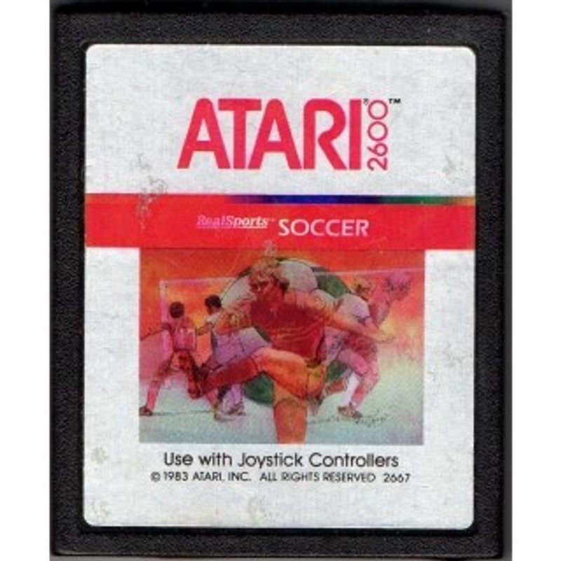 REAL SPORT SOCCER ATARI 2600