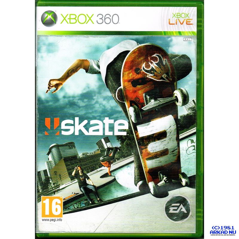 SKATE 3 XBOX 360