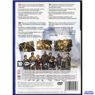 RESIDENT EVIL OUTBREAK PS2