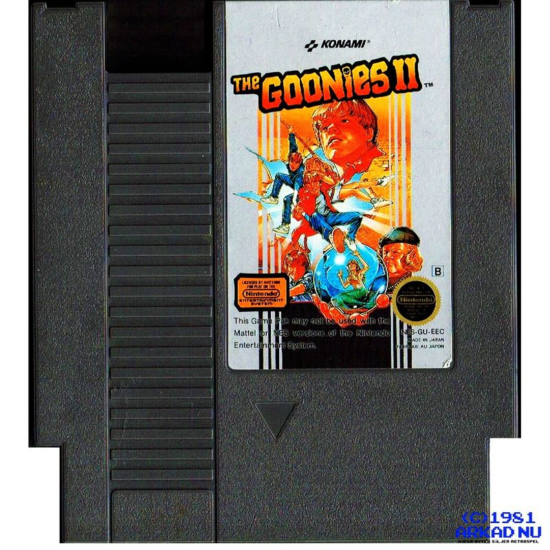 THE GOONIES II NES SCN