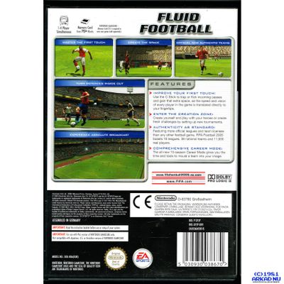 FIFA FOOTBALL 2005 GAMECUBE