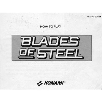 BLADES OF STEEL NES SCN