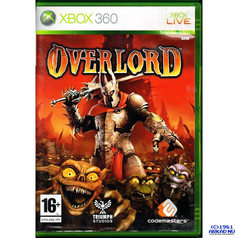 OVERLORD XBOX 360