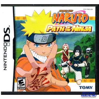 NARUTO PATH OF THE NINJA DS