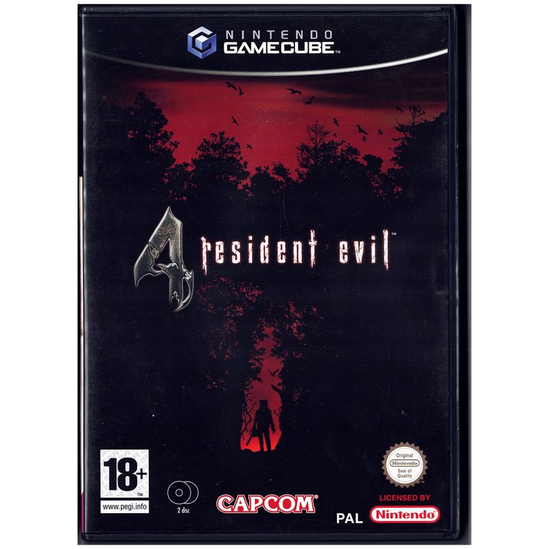 RESIDENT EVIL 4 GAMECUBE SVENSK UTGÅVA