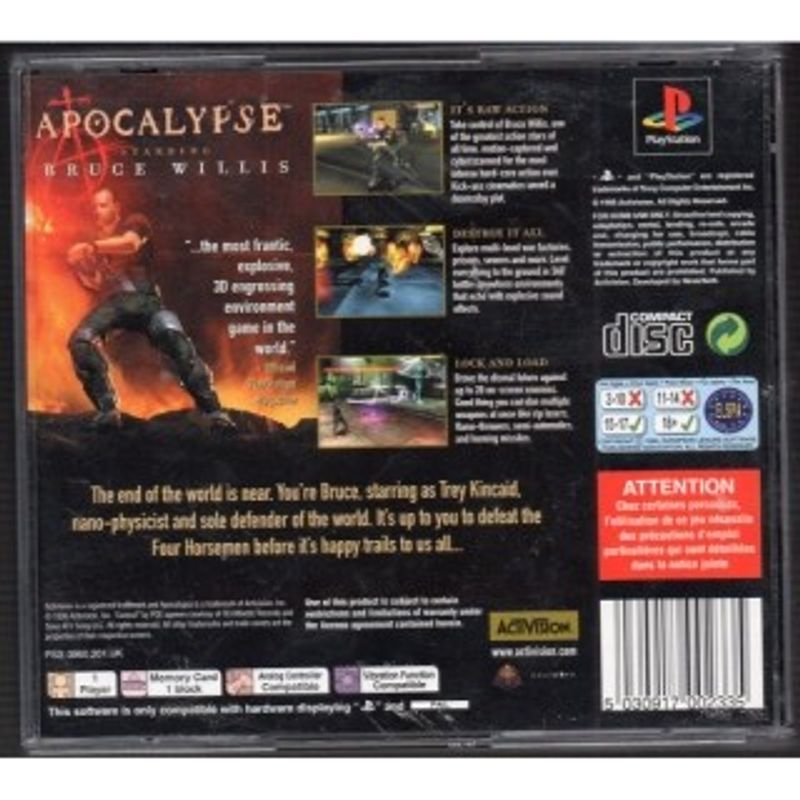 APOCALYPSE PS1