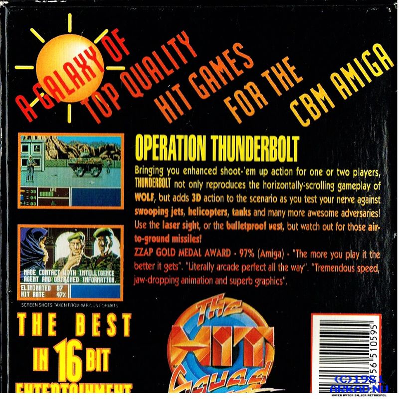 OPERATION THUNDERBOLT AMIGA