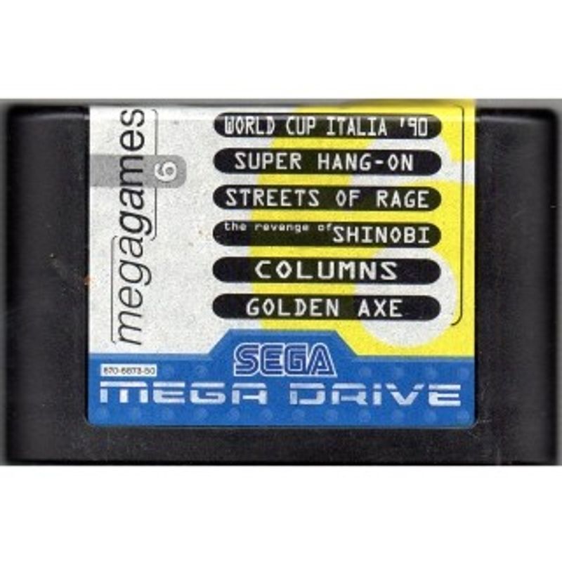 MEGA GAMES 6 MEGADRIVE