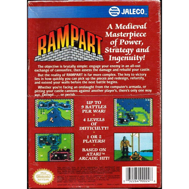 RAMPART NES REV-A NTSC USA