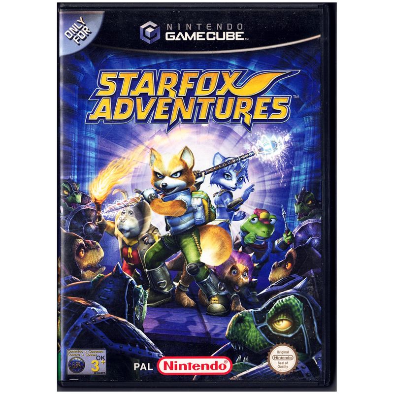 STARFOX ADVENTURES GAMECUBE