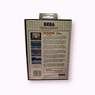 LAND OF ILLUSION STARRING MICKEY MOUSE MASTERSYSTEM