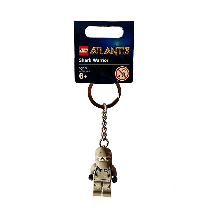 LEGO ATLANTIS SHARK WARRIOR KEYCHAIN