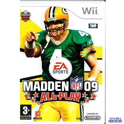 MADDEN NFL 09 ALLPLAY WII