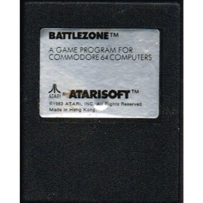 BATTLEZONE C64 CARTRIDGE