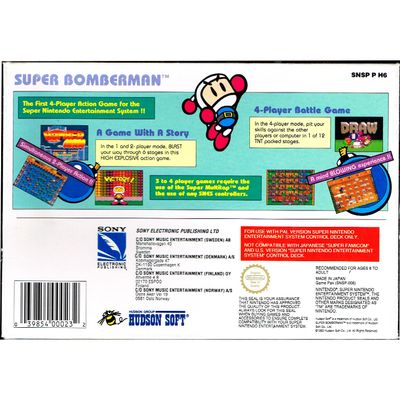 SUPER BOMBERMAN SNES SCN