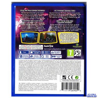 SLY COOPER THIEVES IN TIME PS VITA