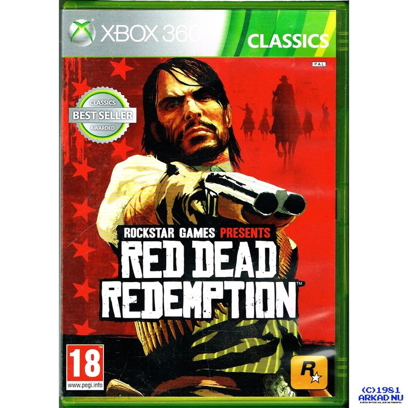 RED DEAD REDEMPTION XBOX 360