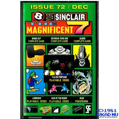 THE MAGNIFICENT 7 DECEMBER 1991 ZX SPECTRUM