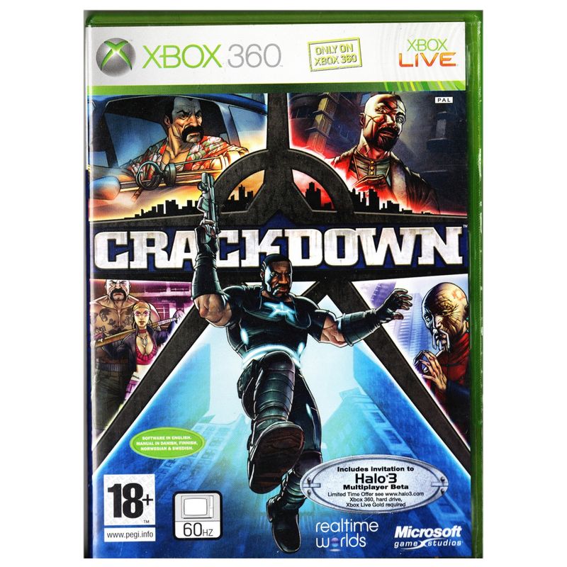 CRACKDOWN XBOX 360