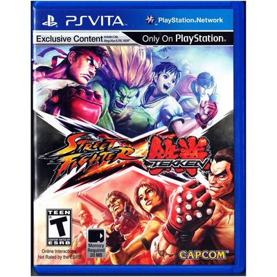 STREET FIGHTER X TEKKEN PS VITA